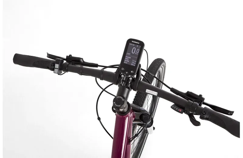 Ridgeback X2 Open Frame Electric Hybrid Bike in Purple-2