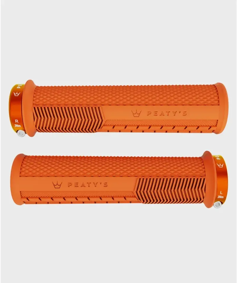Peaty's Monarch Knurl Grip Mango