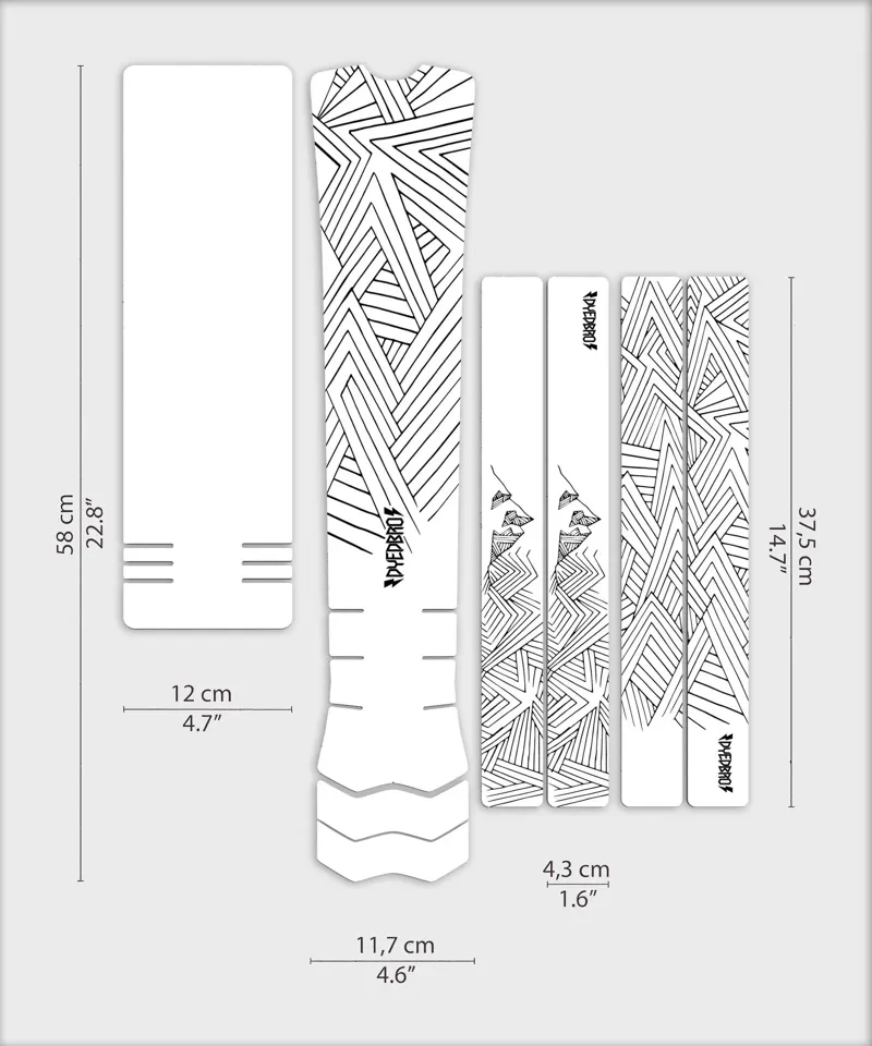 DYEDBRO e-Bike Frame Protection - Stay Free 