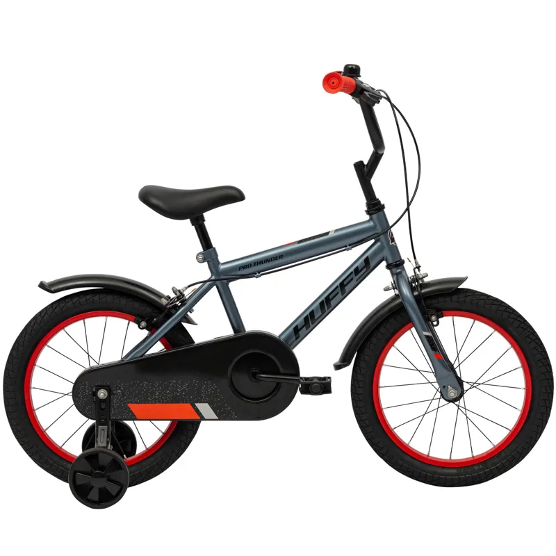 Huffy Pro Thunder Kids Bike 16inch Charcoal