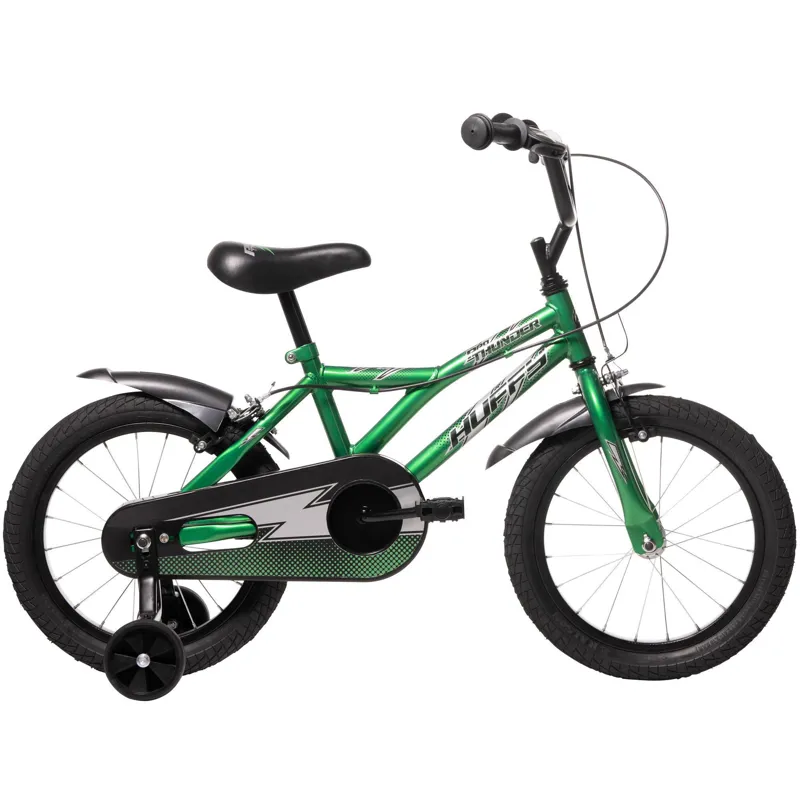 Huffy Pro Thunder Kids Bike 16inch Green