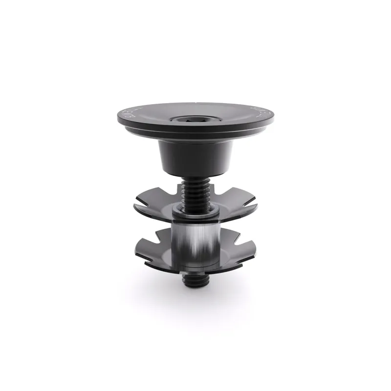 TITLE MTB Headset Top Cap And Bolt Set Black-1