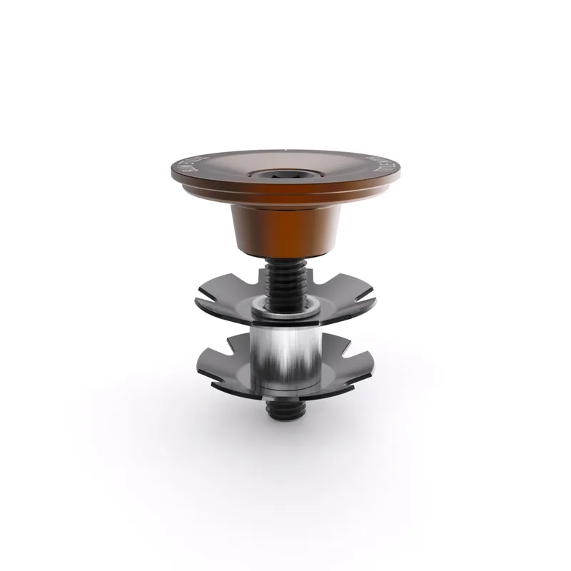 TITLE MTB Headset Top Cap And Bolt Set Copper-1