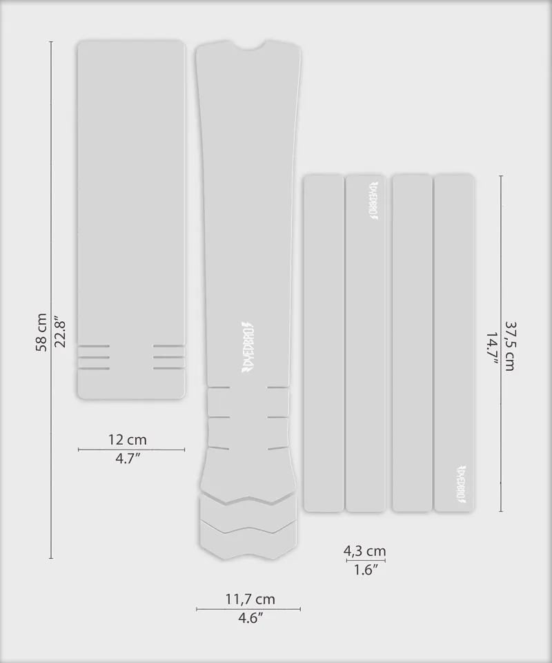 DYEDBRO e-Bike Frame Protection - Clear