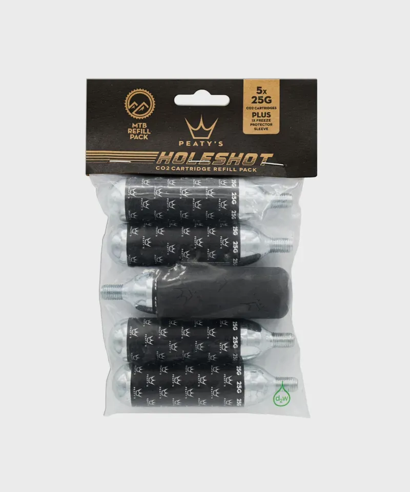 Peaty's Holeshot CO2 Cartridge Refill Pack - MTB 25g