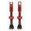 Peaty's X Chris King MK2 Tubeless Valves in Red