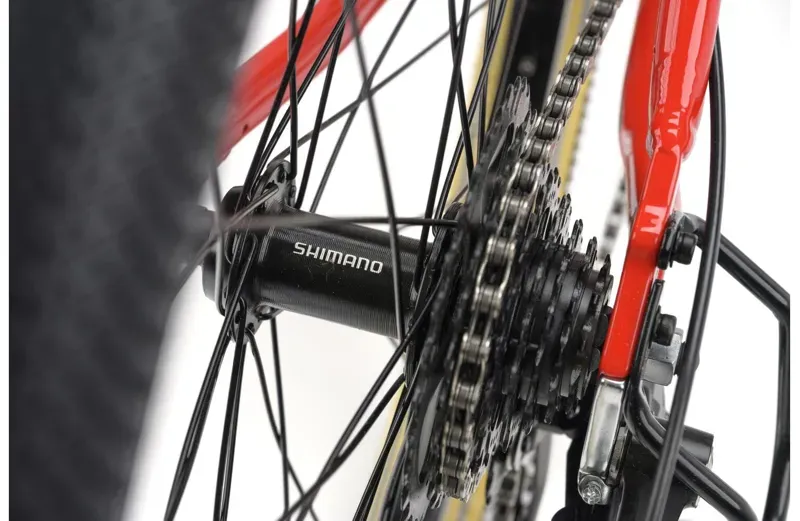 Ridgeback Dimension 24 Kids Bike in Racer Red-9