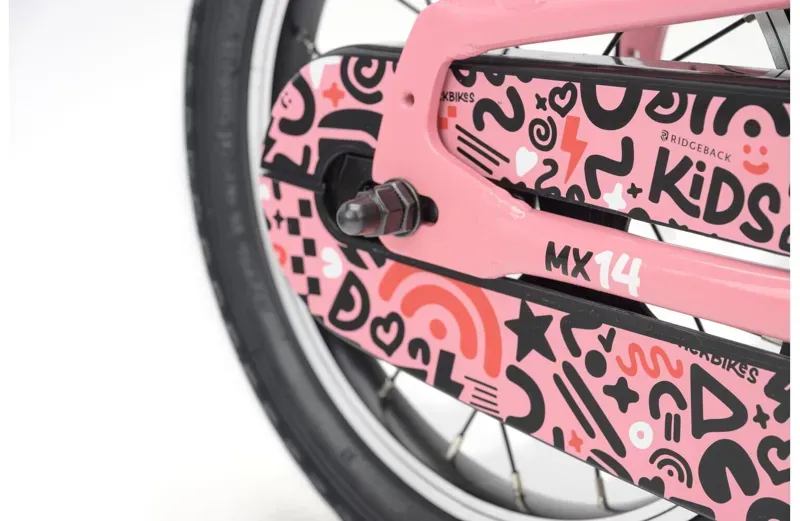 Ridgeback MX14 Kid's Bike in Polly Pink-8
