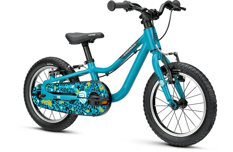 Ridgeback MX14 Kid's Bike in Turbo Teal-1