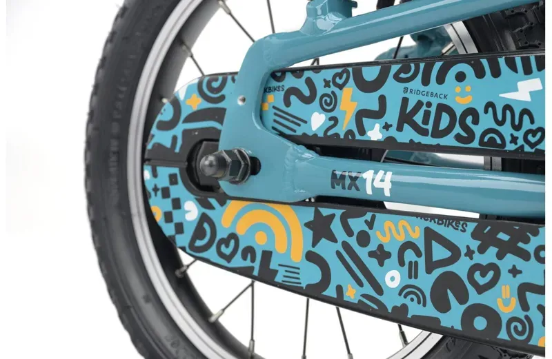 Ridgeback MX14 Kid's Bike in Turbo Teal-8