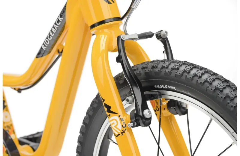Ridgeback MX16 Kids Bike in Yeehaw Yellow-3