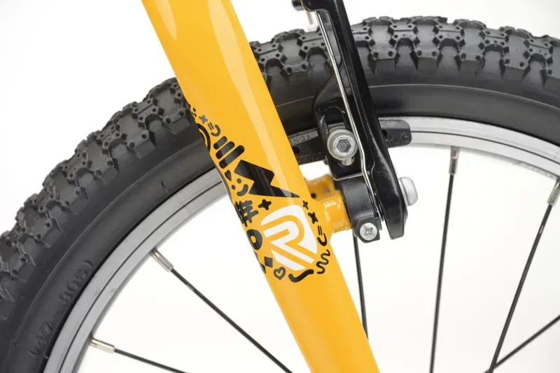 Ridgeback MX16 Kids Bike in Yeehaw Yellow-8