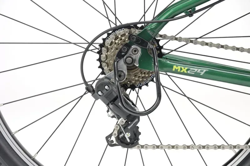 Ridgeback MX24 Bike Kids in Grenadier Green-9