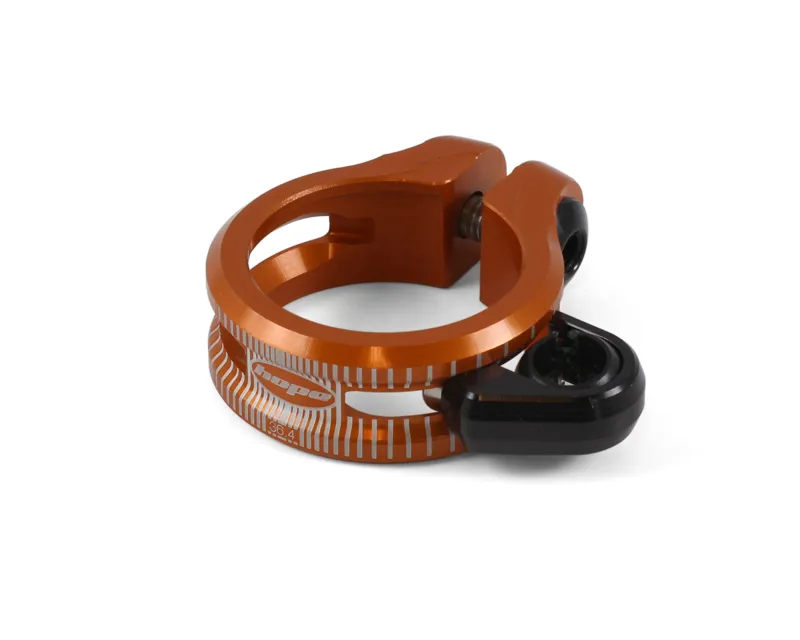 Hope Dropper Seat Clamp in Orange