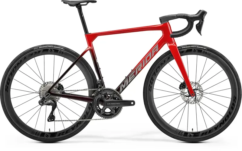 Merida Scultura 9000 Road Bike - MY26 - in Passion Red Dark Race Red Black