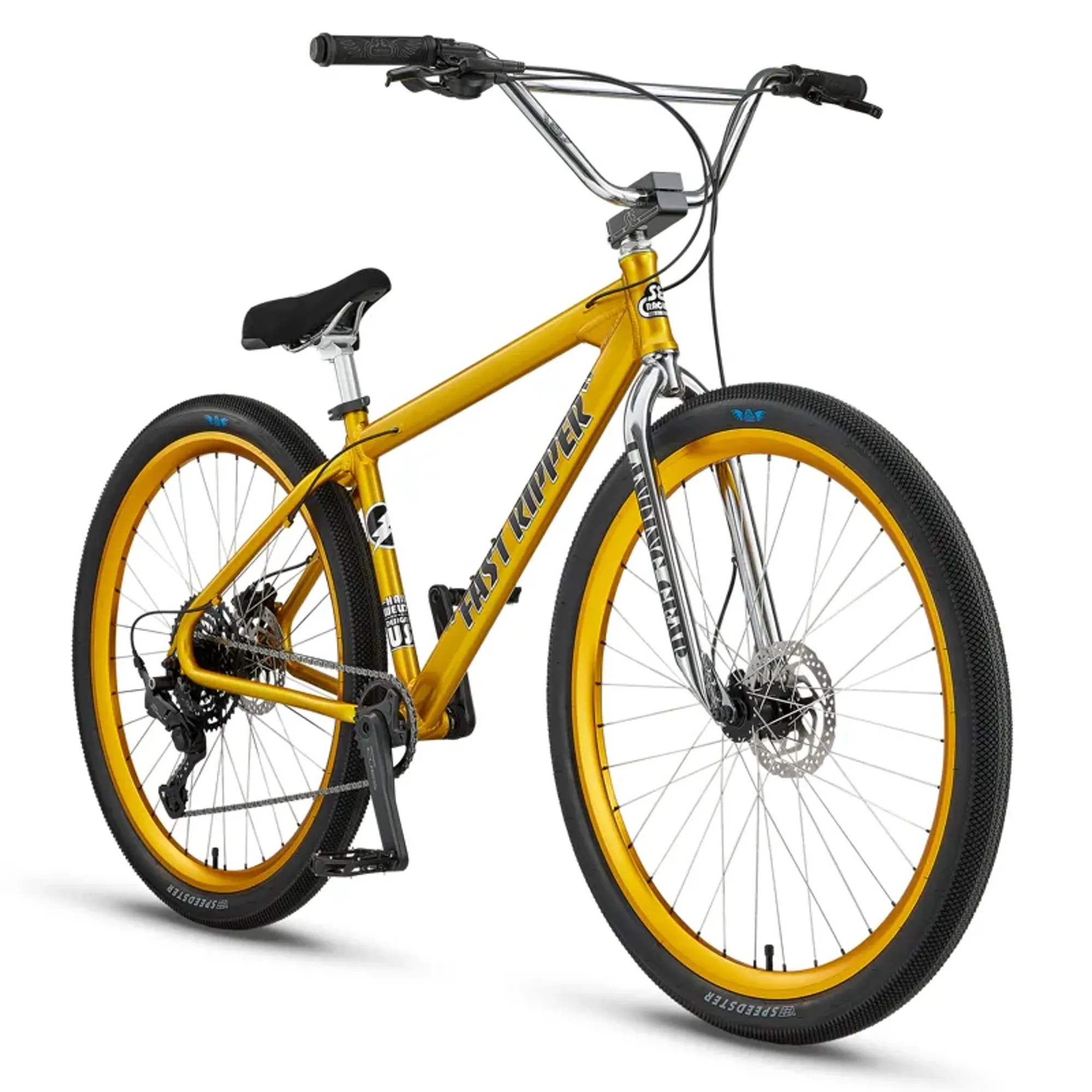 24 Inch Fast Ripper SE Bikes Fast Ripper 29 BMX in Gold Bling