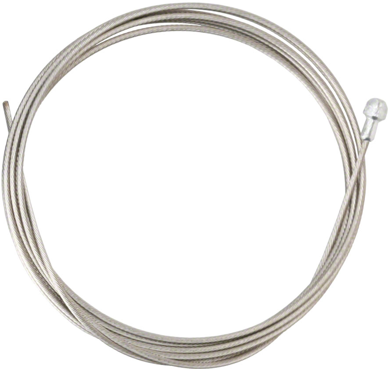 NI - Shimano Stainless 1.6 x 2050mm Road Brake Inner Cable in Silver