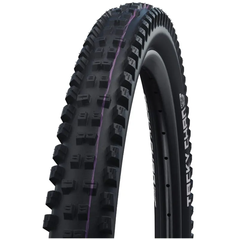Schwalbe Tacky Chan DH E50 29x2.4-inch Ultra Soft Tire in Black