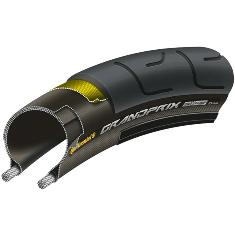Continental Grand Prix BlackChili Clincher Road Tyre - Multiple Sizes