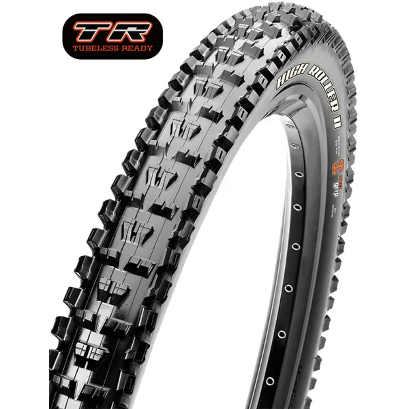 TYRE MaxxisHighRollerPl27.5x2.8 60 Black 27.5 x 2.8 inches