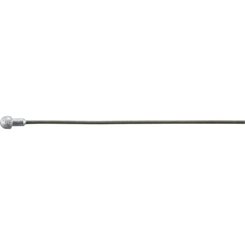 NI - Shimano Stainless 1.6 x 2050mm Road Brake Inner Cable in Silver-2