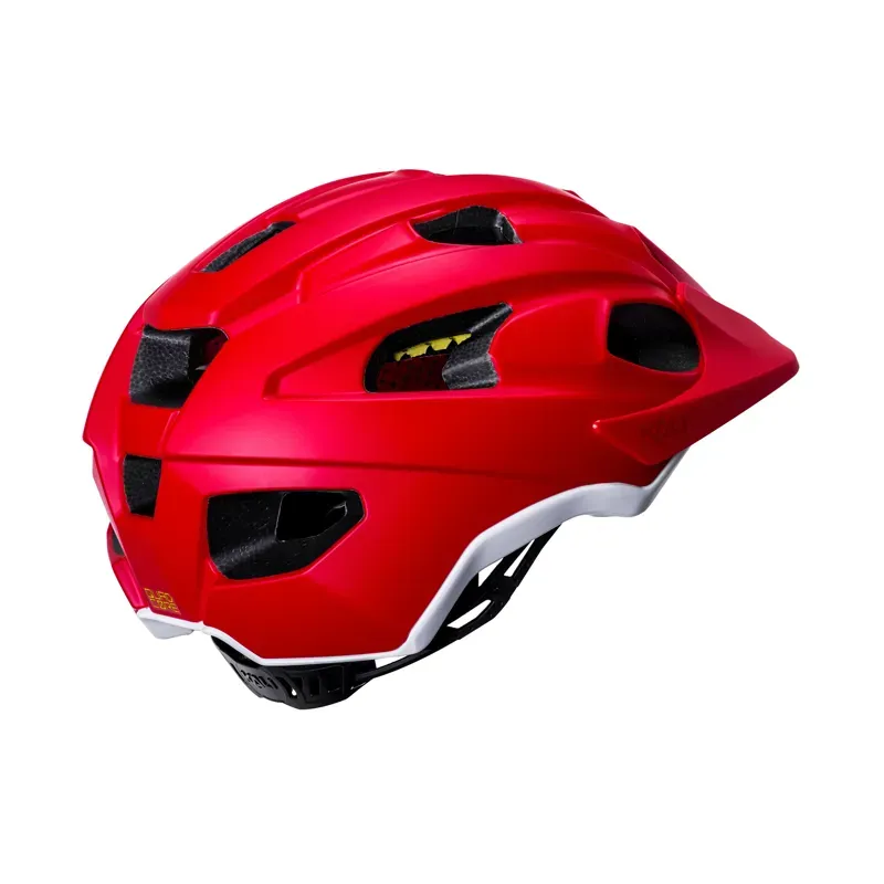 Kali Kali Pace Helmet in Matte Red/White-2