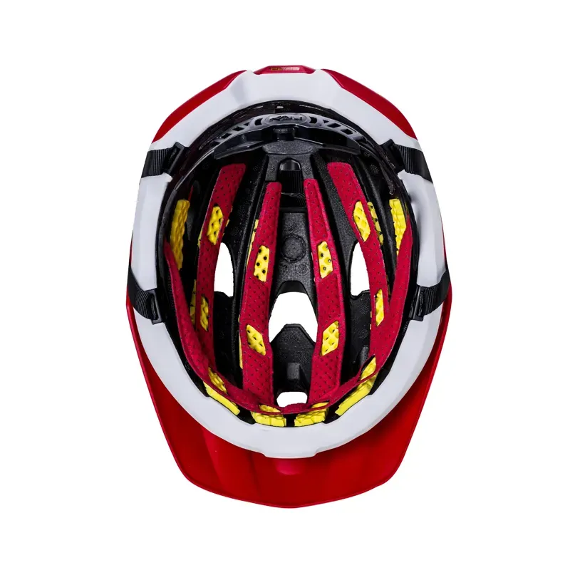 Kali Kali Pace Helmet in Matte Red/White-3